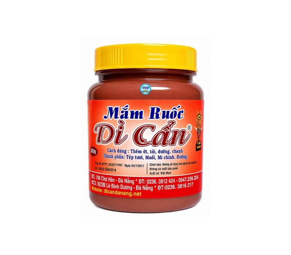Mắm Ruốc Chà Đặc Biệt Dì Cẩn
