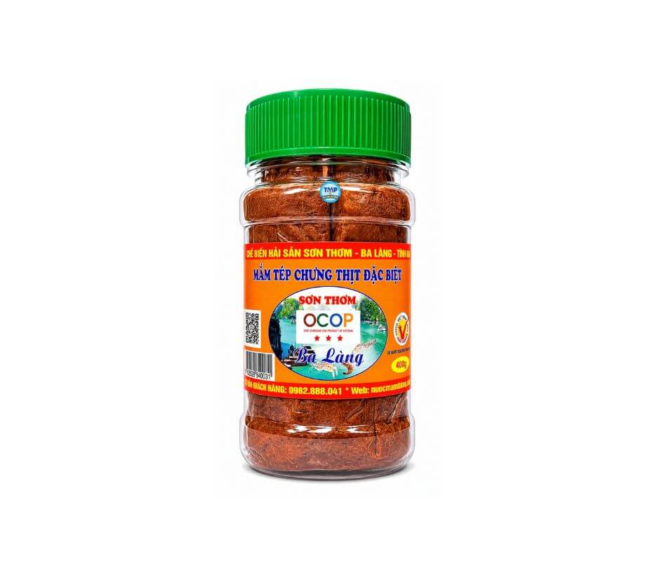Mắm Tép Đồng Dùng Chưng Thịt, Đặc Sản Ba Làng, Tĩnh Gia, Thanh Hóa
